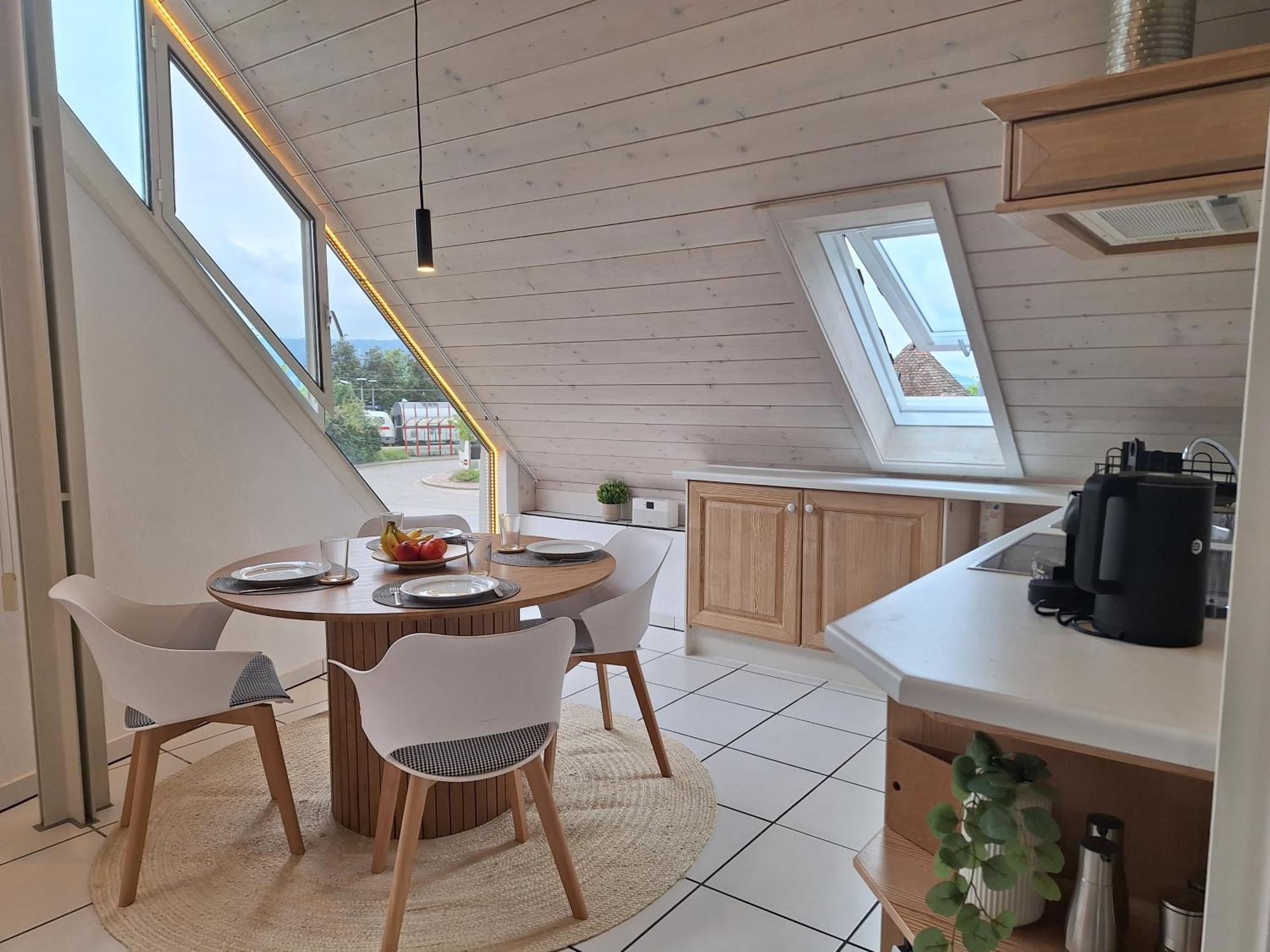 Ferienwohnung Ueberblick ラドルフツェル・アム・ボーデンゼー エクステリア 写真